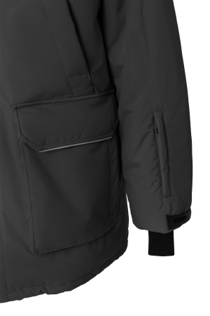 Куртка Домбай утепленная графит, тк.Рейнман Хеви