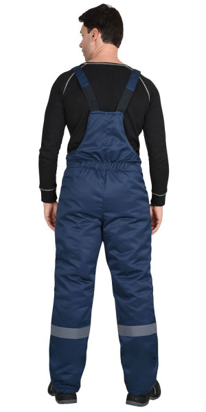 Костюм зимний "Профессионал" куртка, п/к, т.синий/серый