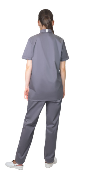 Костюм "ВИКТОРИЯ" женский темно-серый