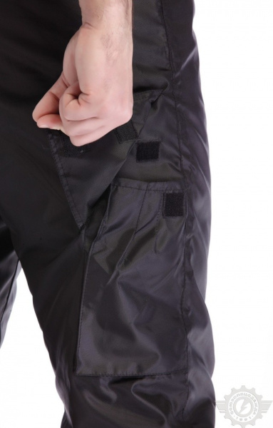 Брюки непромокаемые зимние черные