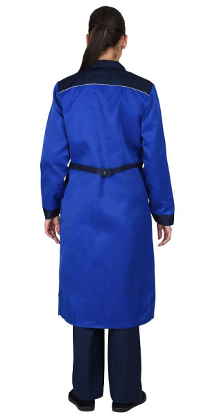 Халат женский "ТЕХНОЛОГ", синий