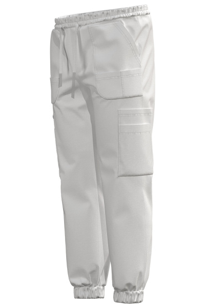 Джоггеры Эргофайв Актив (ERGOFIVE Active) EAPU03 белые