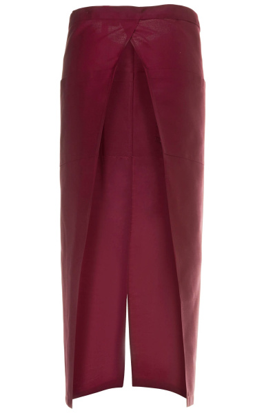 Фартук «BARISTA» удлиненный, цвет burgundy (бордо)