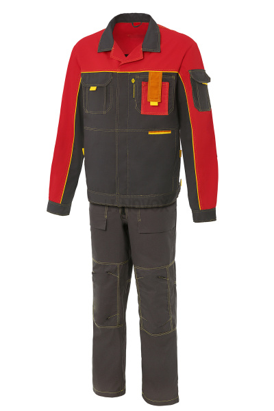  Костюм Профессионал-2 GENESIS (Генезис) графит/красный