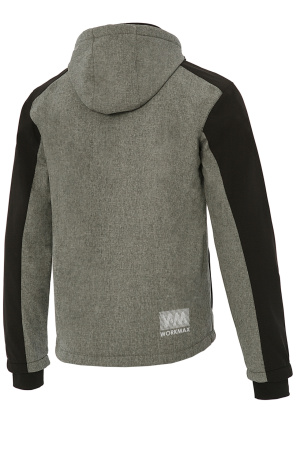 Куртка ВОРКМАКС (WORKMAX) дем рефлектив 0421 т.серая/черная