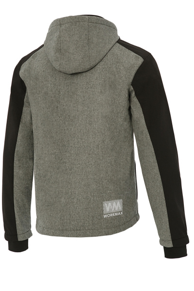 Куртка ВОРКМАКС (WORKMAX) дем рефлектив 0421 т.серая/черная