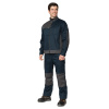 Костюм мужской "Suomi" тёмно-синий/тёмно-серый (куртка и брюки)