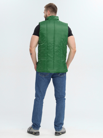 Жилет утепленный Универсальный (тк.Оксфорд), т.зеленый