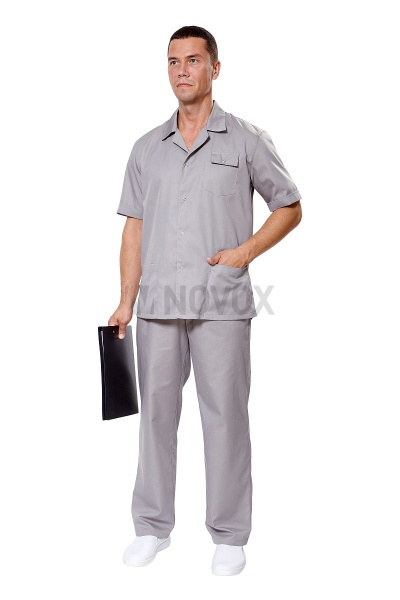 Куртка мужская "Крокус 2" цвет серый