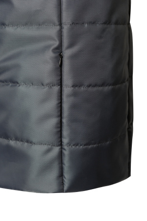  Жилет ЭЙЧ ЛАЙН утепленный мужской темно-серый