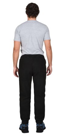 Брюки флисовые "Комфорт" черные