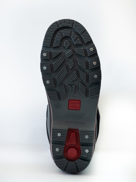 Бахилы мужские "Беркут-2" ТЭП (SARDONIX), на шнурках, с вкл. чулком, черные арт.171-03 (в уп. 4 пар)