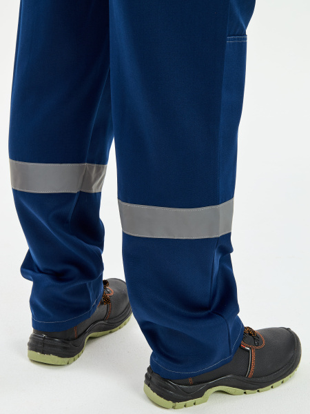 Костюм "Лигор-1" СОП К. (тк.Смесовая,210) брюки, т.синий/серый