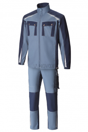 Костюм TRIUMPH (Триумф), куртка, брюки, серо-синий синий нэви