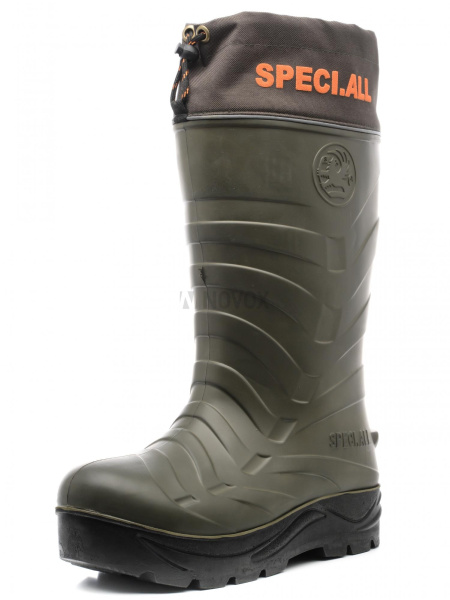 Сапоги мужские SPECI.ALL из ЭВА с манжетой.подошва ПУ, арт. 920-70PW, -70С, цв. олива.