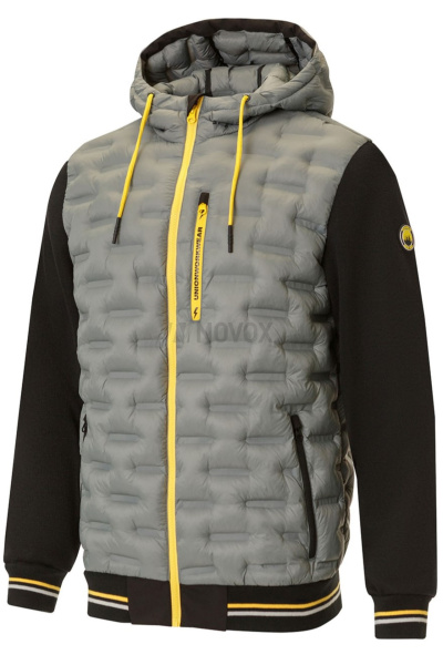 Куртка ЮНИОНВОРКВЕАР (UNIONWORKWEAR) Термал стич т.серая/черная