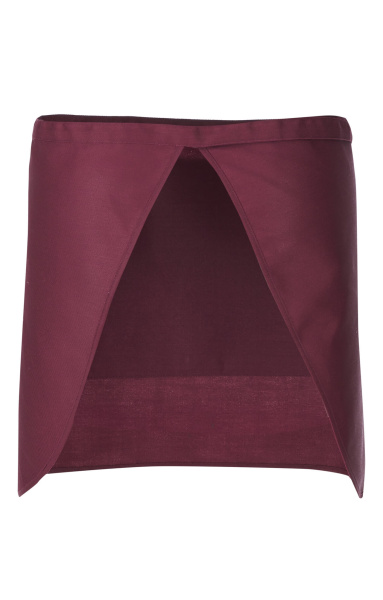 Фартук «BARISTA» укороченный, цвет burgundy (бордо)