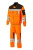 Костюм "Профессионал-2", куртка, п/к, с СВП (СОП) оранжево-черный