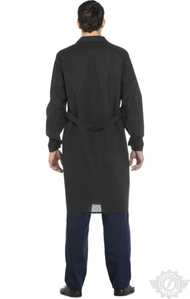 Халат мужской темный