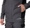 Куртка мужская "Сюрвейер" тёмно-серый/чёрный