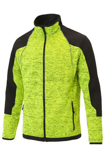 Джемпер ЮНИОНВОРКВЕАР (UNIONWORKWEAR) трикотажный 0063 лимон/черный