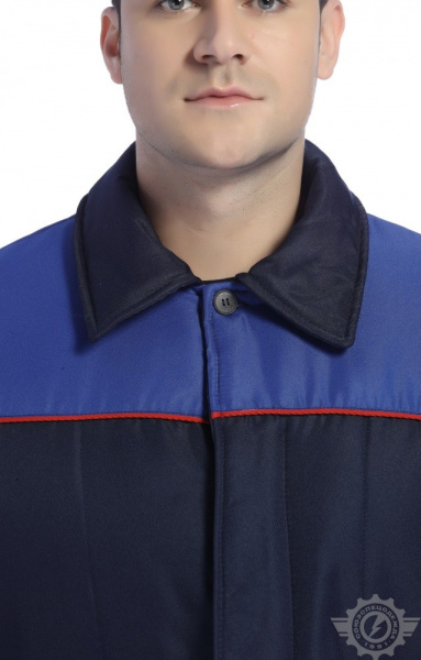 Куртка "Дон" зимняя синяя (эконом)