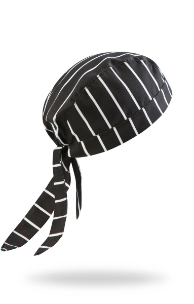 Бандана РИСТРЕТТО (Ristretto) MixColor BLACK (черный/белая полоска)