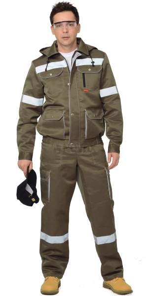 Костюм "ТИТАН" куртка, п/к, хаки