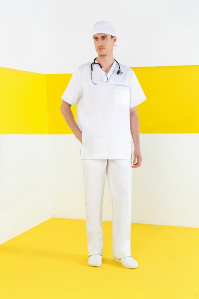 Куртка LINDRED (ЛИНДРЕД) ОРИОН короткий рукав мужская белая