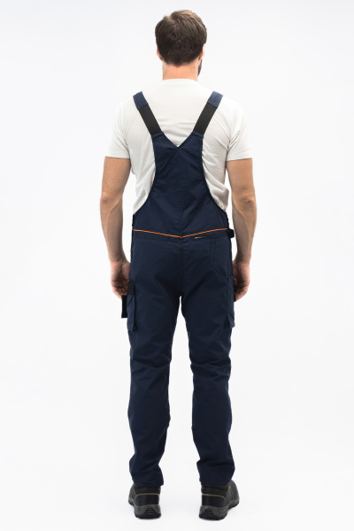 Полукомбинезон ДЕЛЬТА ПЛЮС Мач2 Корпорэйт т.синий/черный