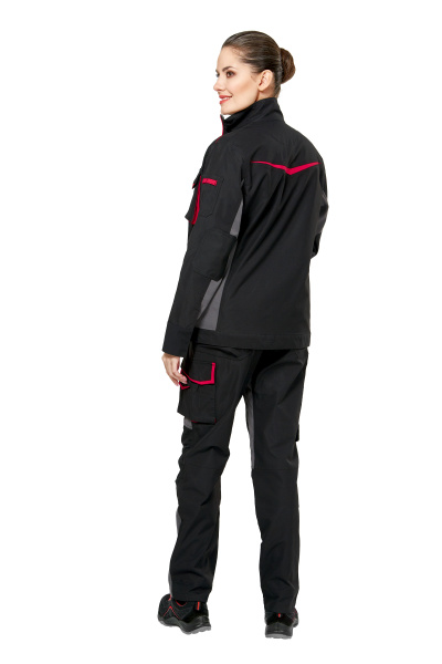 Брюки рабочие женские летние/демисезонные "Студио" цвет черный