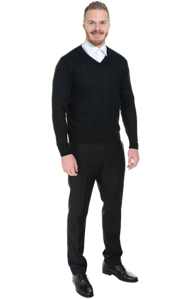 Джемпер мужской черный