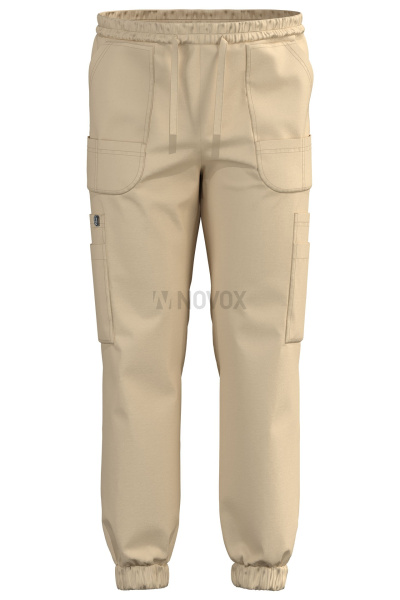 Джоггеры Эргофайв Актив (ERGOFIVE Active) EAPU03 серо-бежевые