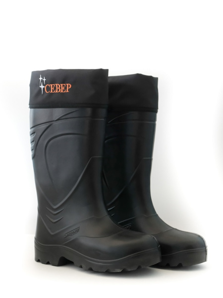 Сапоги ЭВА мужские зимние "Север" (SARDONIX) ,с чулком и манжетой, цвет в ассорт. (в уп. 4 пар)