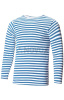 Тельняшка голубая полоса