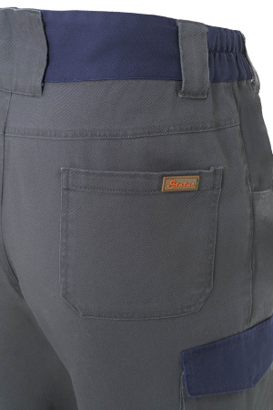 Костюм STATUS COTTON (СТАТУС КОТТОН) графит/т.синий, куртка, брюки