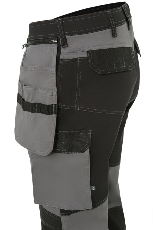 Брюки ГРАНД т.серые/черные