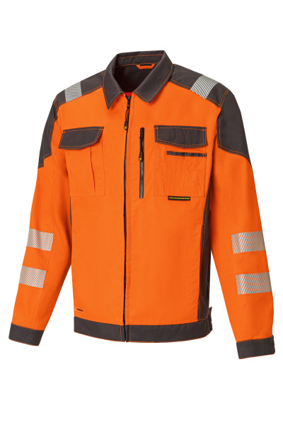 Костюм "STATUS" NEW (Статус), куртка, брюки, оранжевый графит с СВП