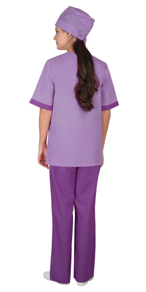 Костюм "СОФИЯ" женский сиреневый с фиолетовым