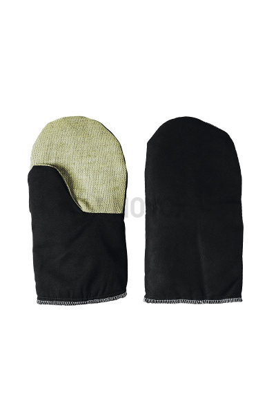 Рукавицы рабочие утепленные зимние с брезентовой вставкой, ватин 280 г/м²