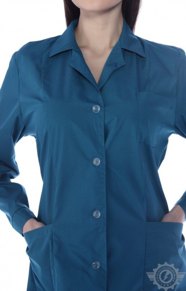 Халат "Золушка" бирюза