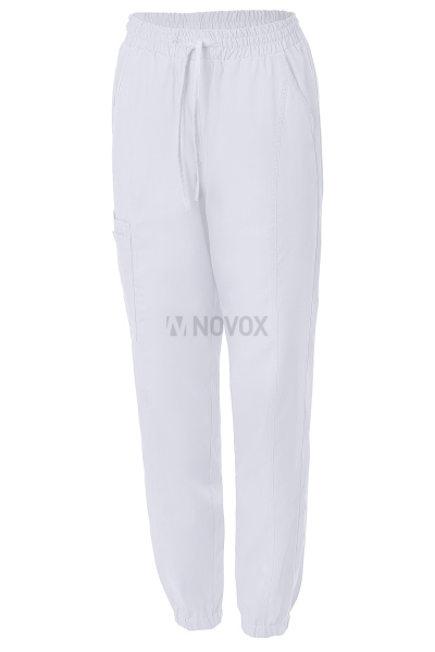 Брюки ЛИНДРЕД ГВЕНН джоггеры белые