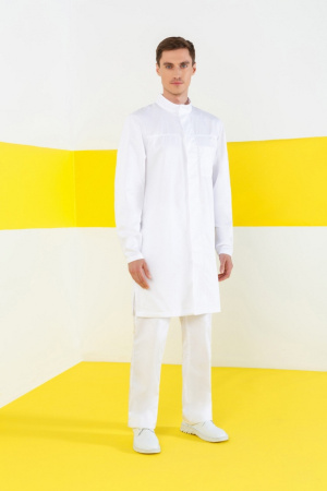 Халат Эйч-Лайн (H-Line) мужской белый