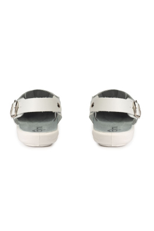 Сандалии (сабо) АЛМИ ЛАРИСА женские МИНПРОМТОРГ, нат.кожа, ПУ, белые