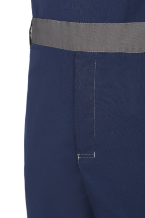 Полукомбинезон ТЕЙКЕР Проф темно-синий/темно-серый