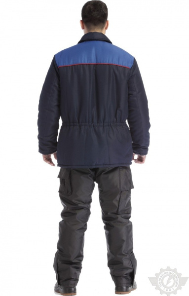 Куртка "Дон" зимняя синяя (эконом)
