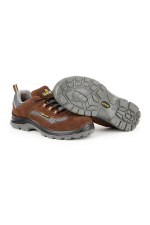 Полуботинки "Трейсер-Актив", замша, ПУ/ПУ, цвет коричневый