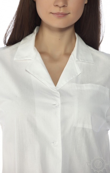 Халат женский белый