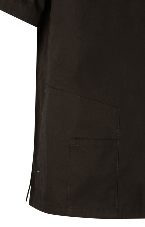 Куртка LINDRED (ЛИНДРЕД) ОРИОН короткий рукав мужская черная бирюза