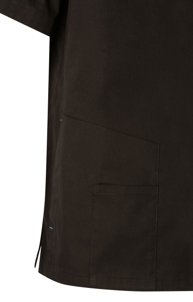 Куртка LINDRED (ЛИНДРЕД) ОРИОН короткий рукав мужская черная бирюза